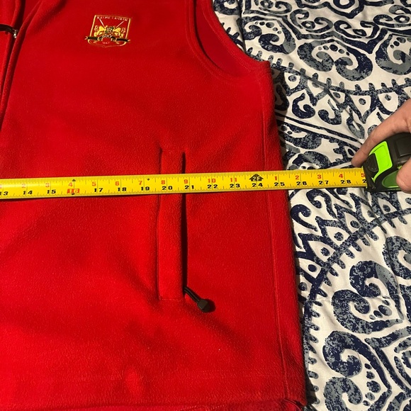 Men’s Polo Golf Vest red XL - Picture 8 of 8